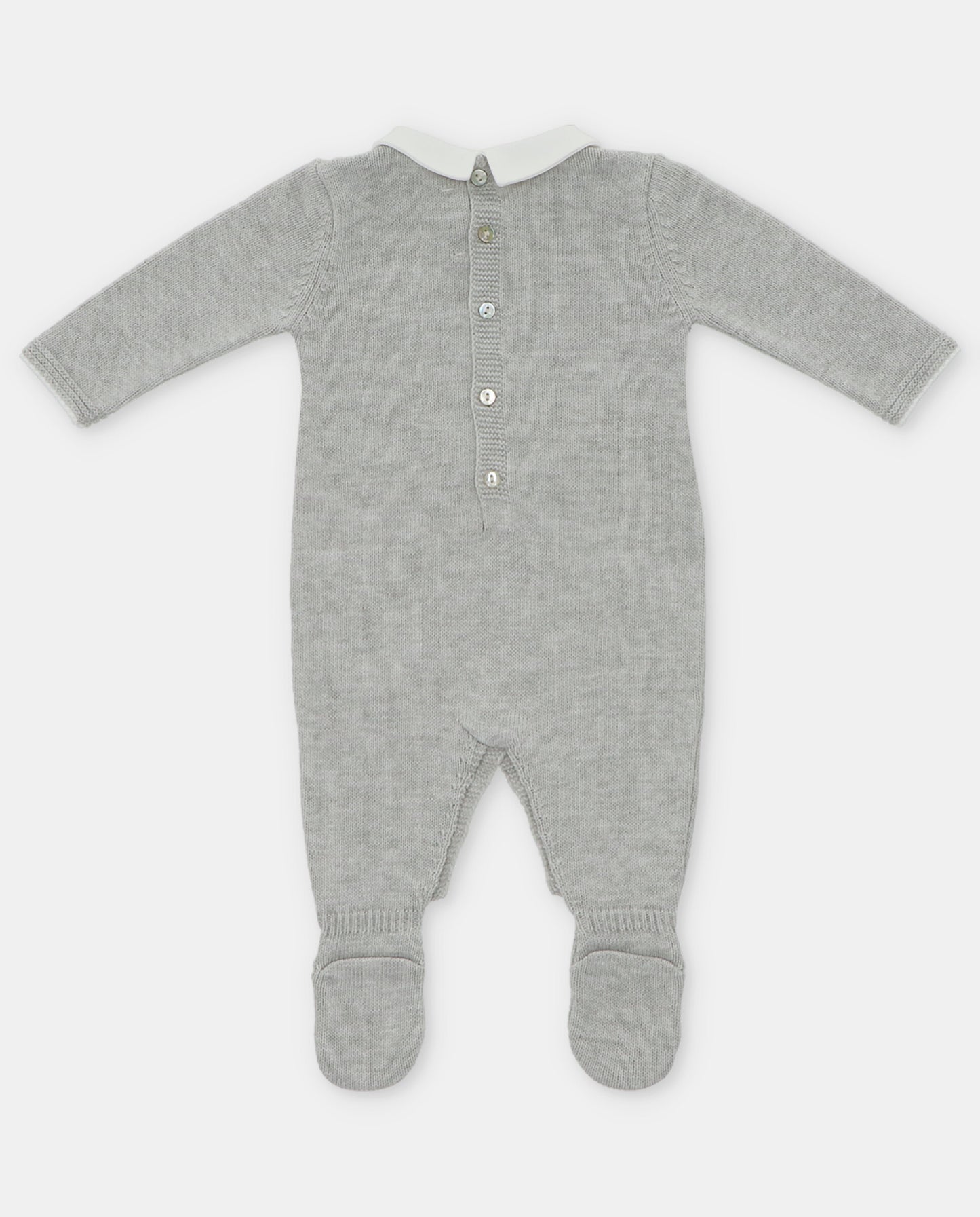 Pelele punto gris "G01"