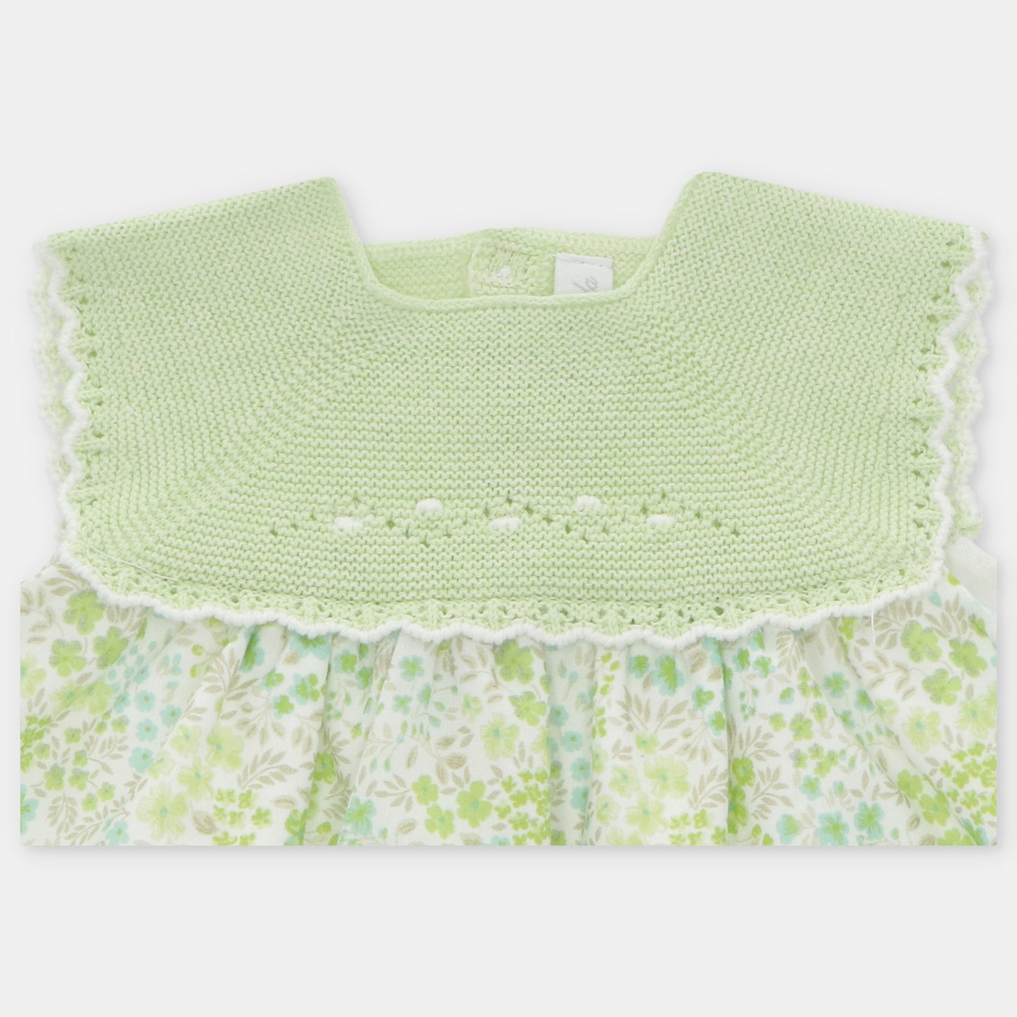 Vestida "NICE" punto/tela