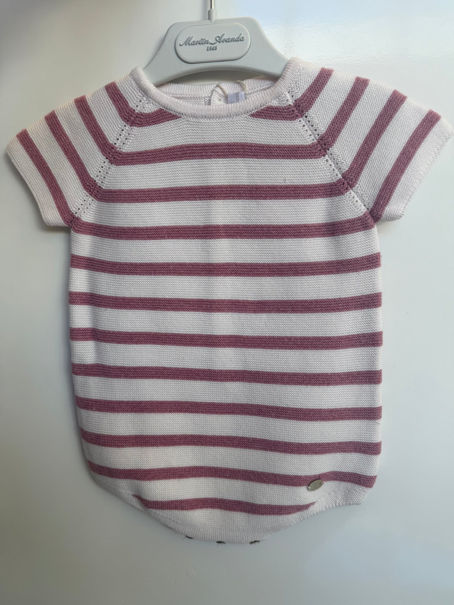 ROMPER "RAYAS ROSA P39_3"