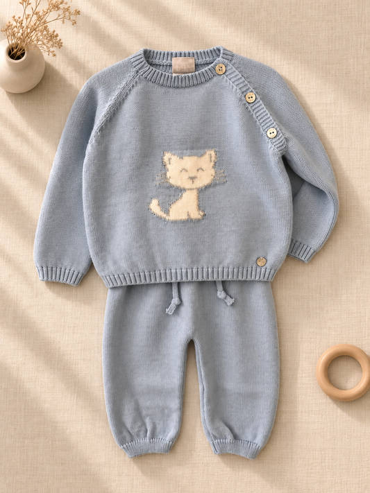 Conjunto Minino Azul