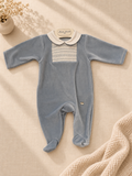 Pelele Celesgris Smock para bebé