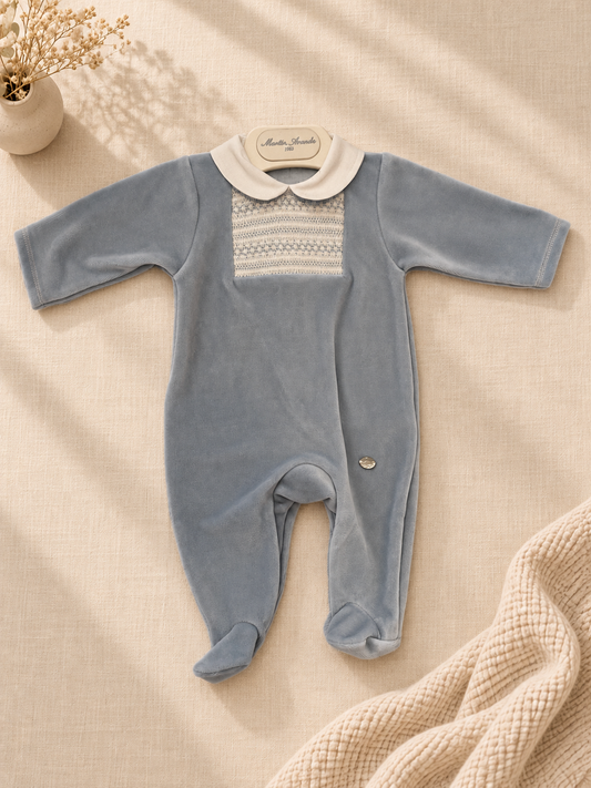 Pelele Para Bebé Celesgris Smock
