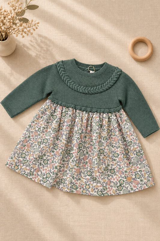 Vestido Para Niña Verdeflores