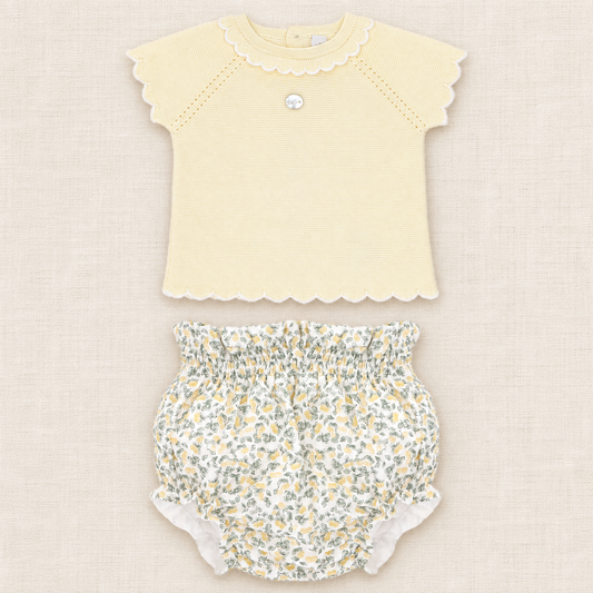 Conjunto Para Niña Amarillo