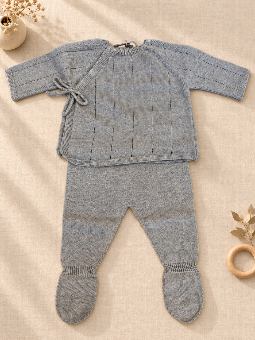 Conjunto Unisex Punto Gris