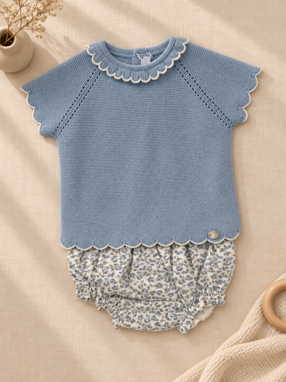 Conjunto Para Niña Azul