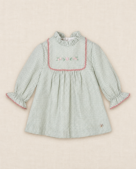 Vestido Ledicia Cuadros para niña