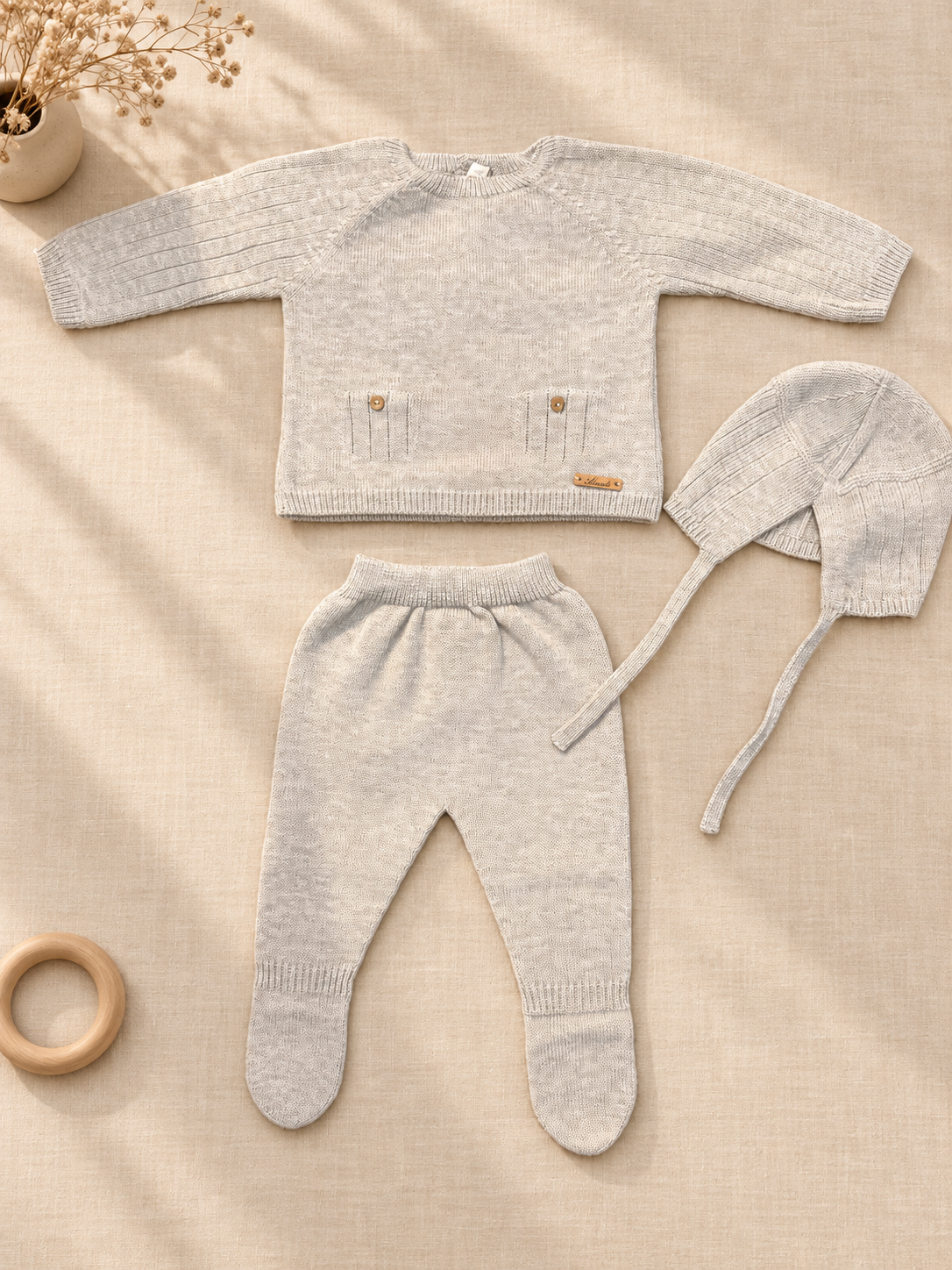 Conjunto Para Niño Gris