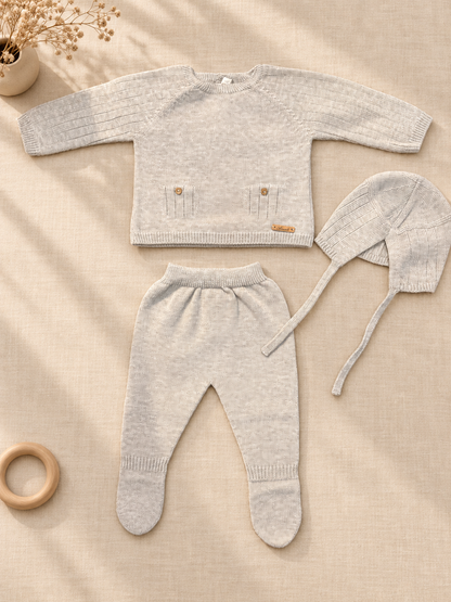 Conjunto Para Niño Gris