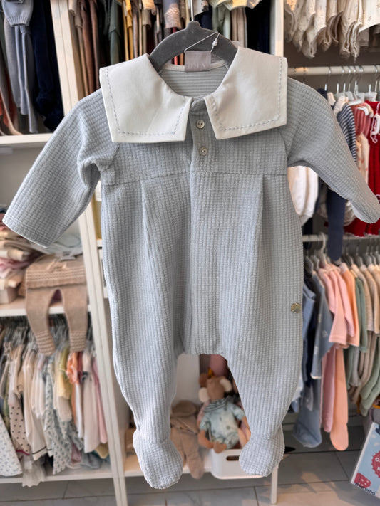 Pelele "AZUL NUBE TERNURA"