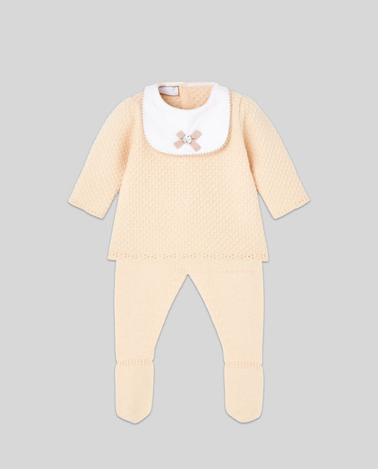 Conj. "niña miel" amarillo