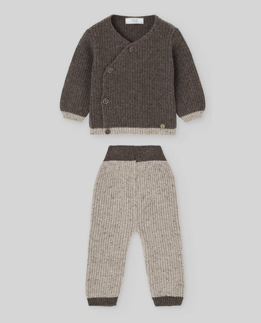Conjunto de niño NOZ cafe de Paz Rodríguez