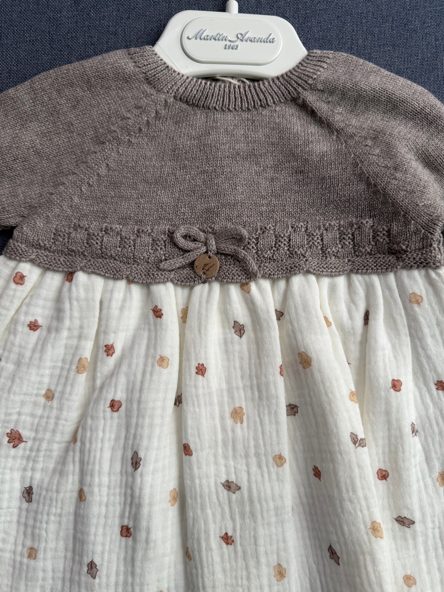 Vestido "HOJAS OTOÑO"