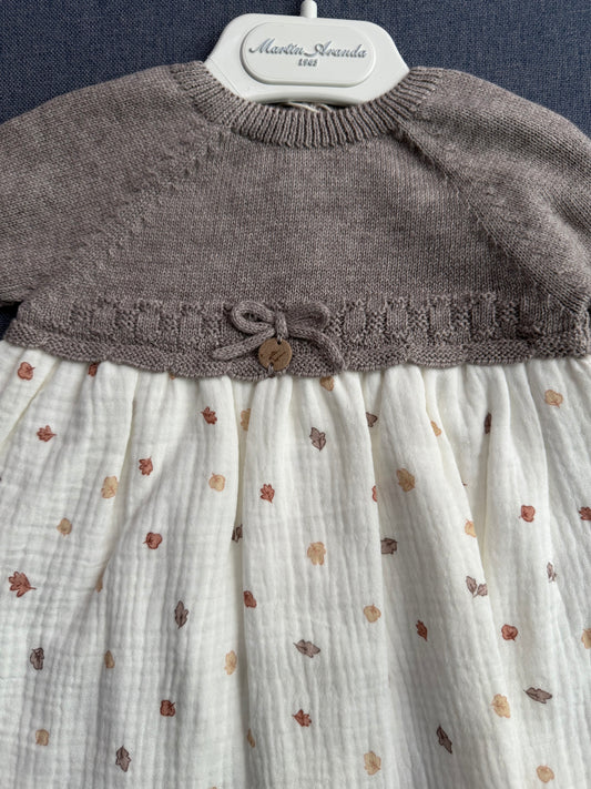 Vestido "HOJAS OTOÑO"