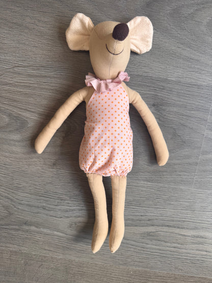 Peluche Ratón Niña Carlotta de Carlotta bebé
