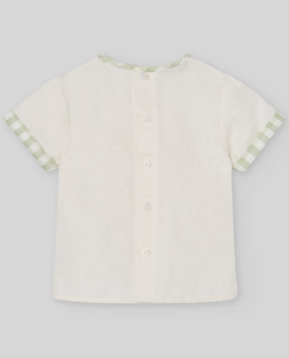 Short y Camisa "VERDE ESS"